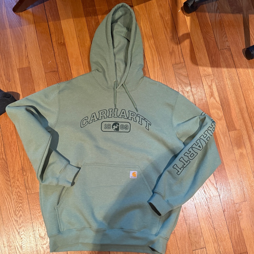Carhartt Sage Green Men's Hoodie
shamrock st. patricks day irish warm